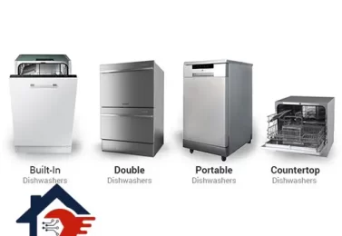 5 مدل از انواع بهترین ماشین ظرفشویی