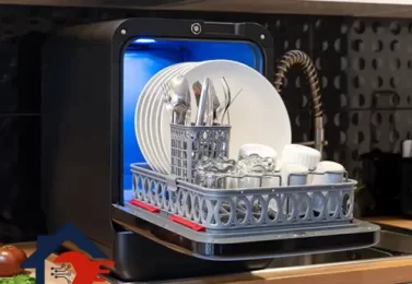 4 مدل از انواع بهترین ماشین ظرفشویی رومیزی