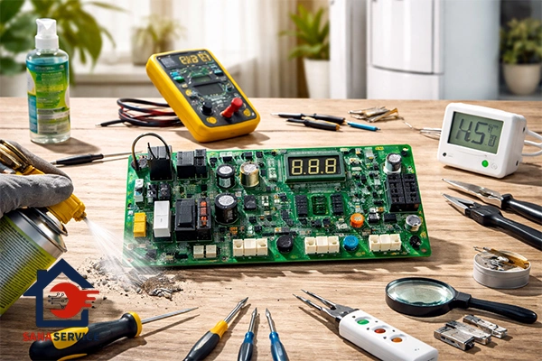 نحوه نگهداری صحیح و افزایش طول عمر برد یخچال هیمالیا