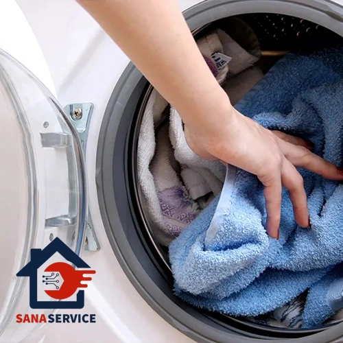 چرا ماشین لباسشویی دوو روی خشک کن نمیرود؟