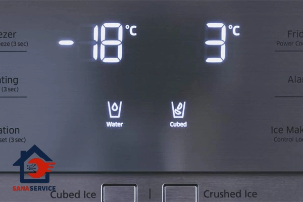 عیب یابی تنظیم درجه یخچال فریزر هیمالیا