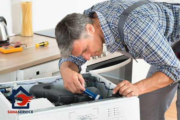 مراحل تعمیر و عیب یابی برد لباسشویی