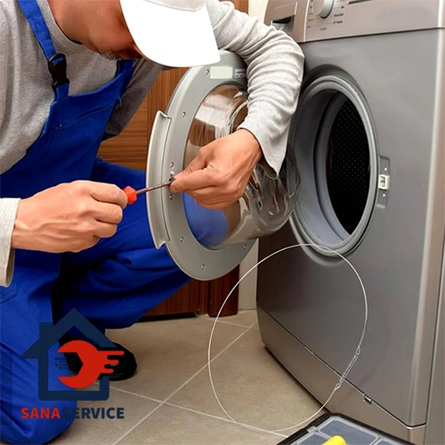 تعویض لاستیک درب لباسشویی سامسونگ