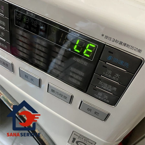 ارور le لباسشویی ال جی