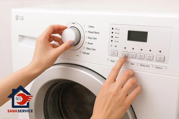 آشنایی با معنی ارور le لباسشویی ال جی