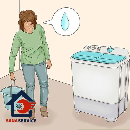 علت تخلیه نشدن آب ماشین لباسشویی ال جی