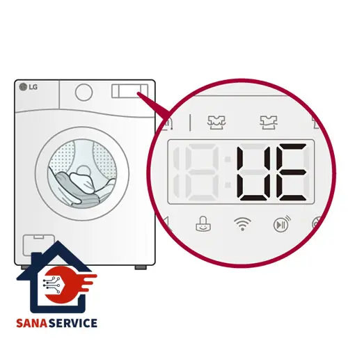 ارور ue لباسشویی ال جی