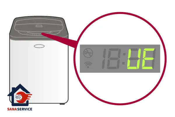 آشنایی با ارور ue و بررسی اهمیت آن در لباسشویی ال جی