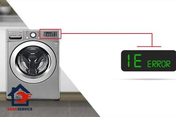 راهکارهای رفع ارور ie لباسشویی ال جی