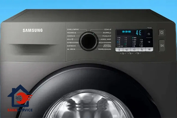 دلایل نمایش ارور 4e لباسشویی سامسونگ