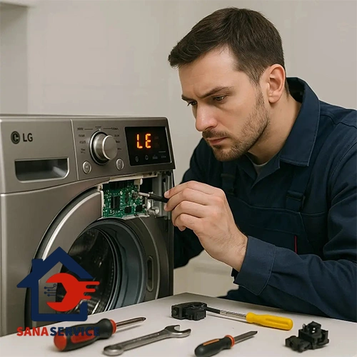 ارور IE لباسشویی ال جی