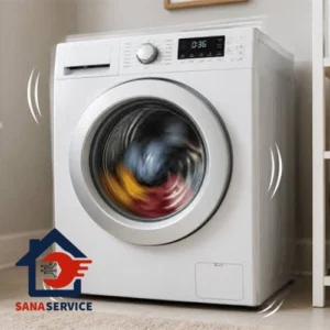علت لرزش ماشین لباسشویی ال جی هنگام خشک کن