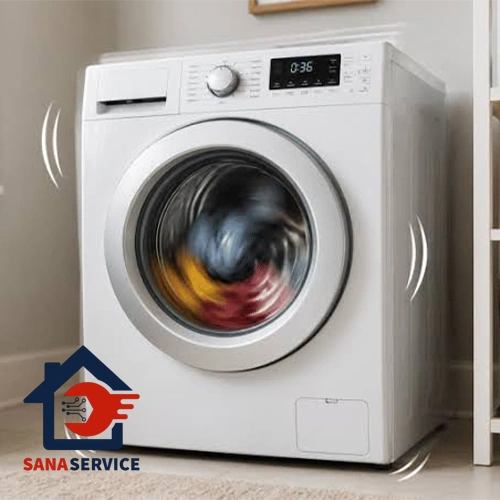 علت لرزش ماشین لباسشویی ال جی هنگام خشک کن